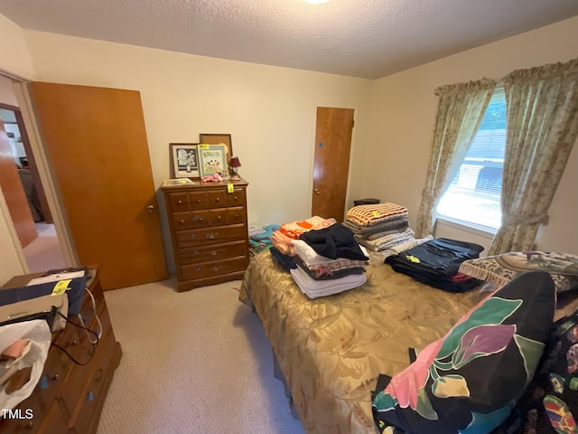 5924 Woodcrest Dr, Raleigh, NC 27603 - bedroom with light colored carpet and a textured ceiling