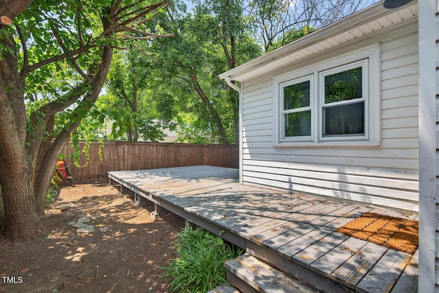 1001 Lancaster St, Durham, NC 27701 - view of wooden deck