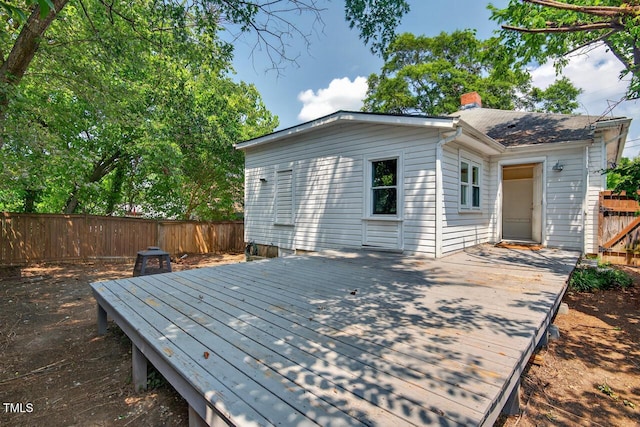 1001 Lancaster St, Durham, NC 27701 - view of wooden deck