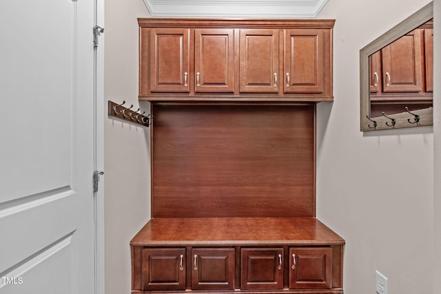 1950 Firenza Dr, Apex, NC 27502 - mudroom with ornamental molding