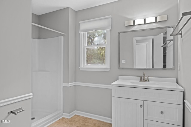 3104 Braywood Ct, Apex, NC 27539 - full bathroom with a shower and vanity