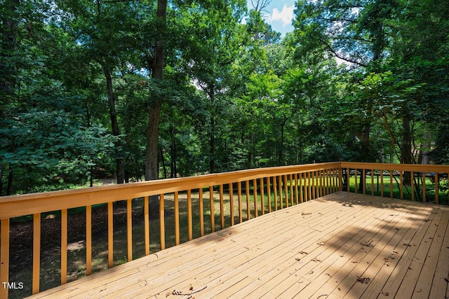 2330 Thunder Rd, Durham, NC 27712 - view of deck