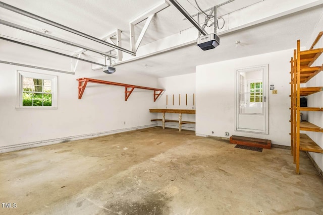 2330 Thunder Rd, Durham, NC 27712 - garage with a garage door opener