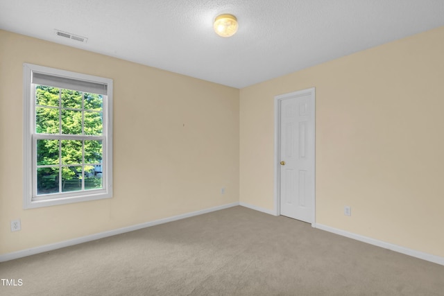 2114 Baycourt Trl, Hillsborough, NC 27278 - carpeted spare room featuring baseboards and a textured ceiling
