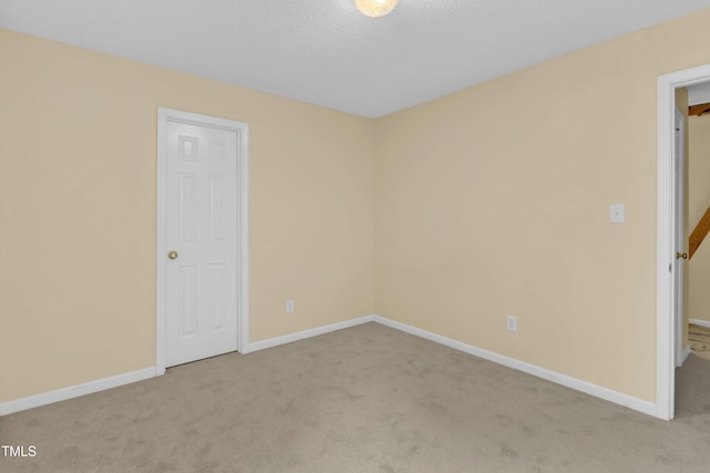 2114 Baycourt Trl, Hillsborough, NC 27278 - carpeted empty room with baseboards and a textured ceiling