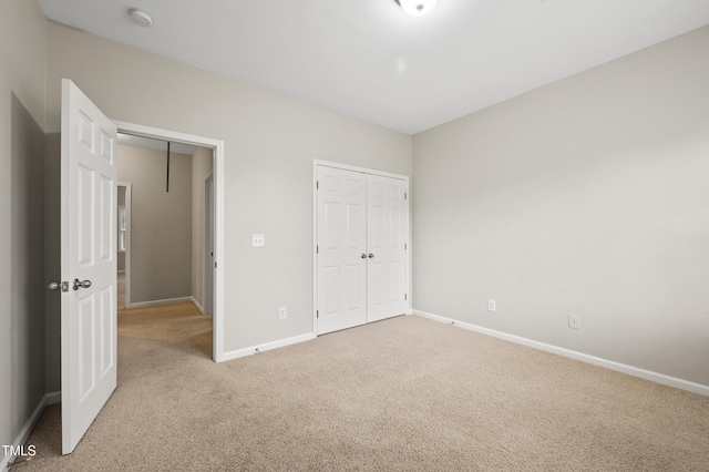 1204 Chapanoke Rd, Raleigh, NC 27603 - unfurnished bedroom with light colored carpet and a closet