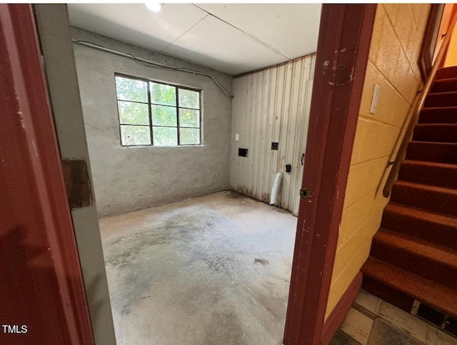 2022 Bivins St, Durham, NC 27707 - basement featuring stairs