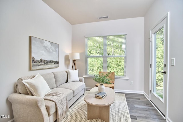 1004 Citadel Ave, Durham, NC 27713 - living room with wood finished floors and plenty of natural light