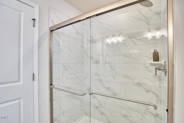 1004 Citadel Ave, Durham, NC 27713 - full bathroom with a marble finish shower