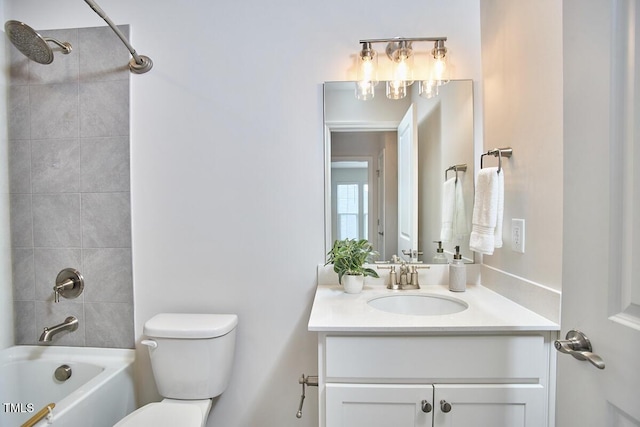 1004 Citadel Ave, Durham, NC 27713 - bathroom featuring vanity and tub / shower combination