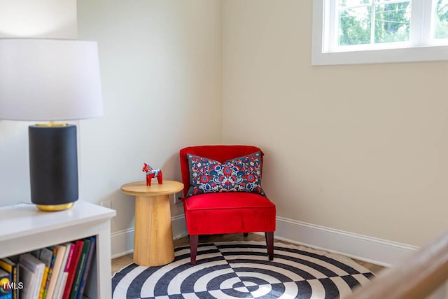 309 N Mason St, Apex, NC 27502 - sitting room featuring baseboards