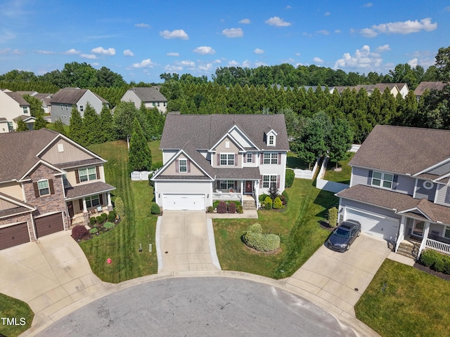 90 E Calvert Ct, Clayton, NC 27527 - aerial view of residential area
