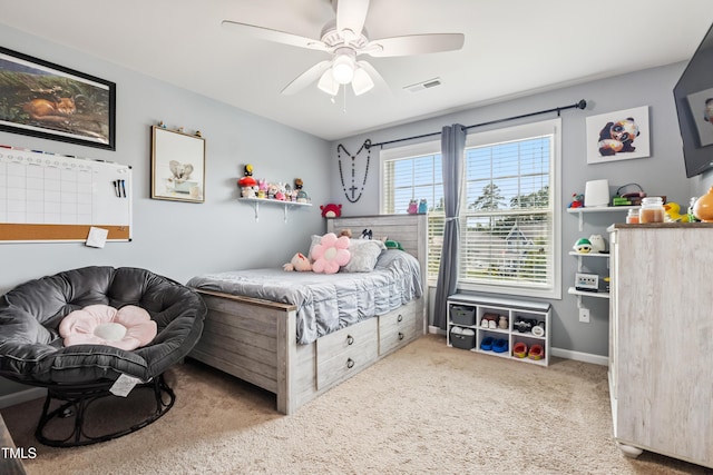 90 E Calvert Ct, Clayton, NC 27527 - carpeted bedroom with ceiling fan