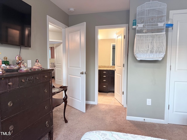 90 E Calvert Ct, Clayton, NC 27527 - bedroom featuring light colored carpet and baseboards