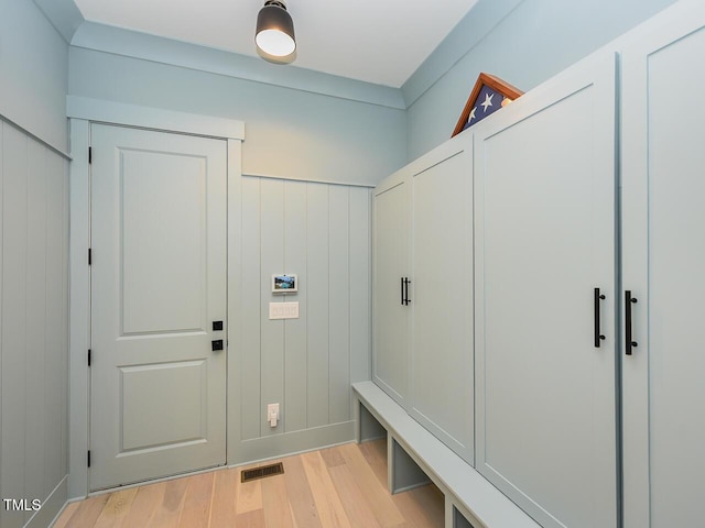 3666 Jordan Estates Way, New Hill, NC 27562 - mudroom with light wood finished floors