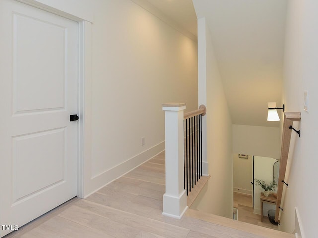 3666 Jordan Estates Way, New Hill, NC 27562 - stairway with wood finished floors