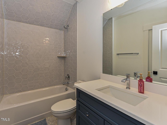 3666 Jordan Estates Way, New Hill, NC 27562 - bathroom with vanity and shower / tub combination