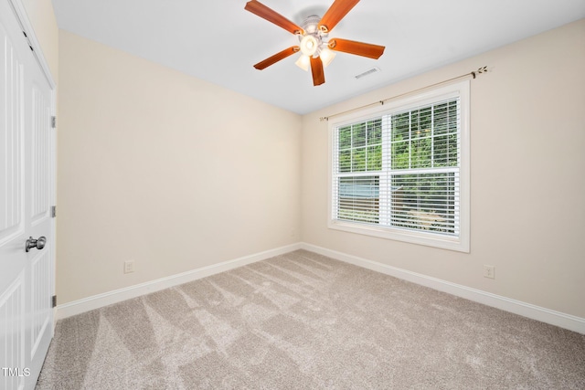316 Rapport Dr, Cary, NC 27519 - empty room with carpet and a ceiling fan
