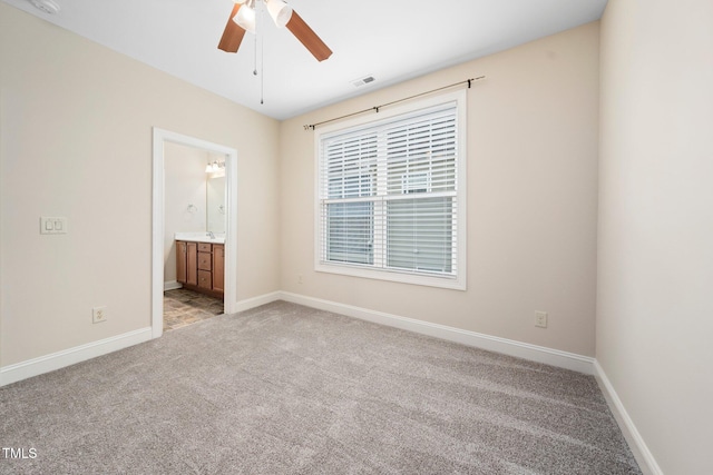 316 Rapport Dr, Cary, NC 27519 - unfurnished room with light colored carpet and ceiling fan