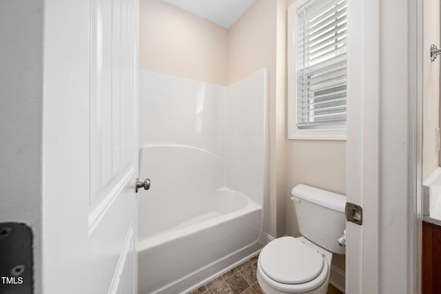 316 Rapport Dr, Cary, NC 27519 - bathroom with toilet and bathtub / shower combination