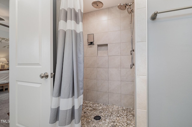 3082 Cascade Dr, Burlington, NC 27217 - ensuite bathroom featuring a tile shower