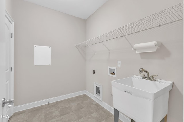 936 Blue Bird Ln, Wake Forest, NC 27587 - washroom with hookup for a washing machine and electric dryer hookup