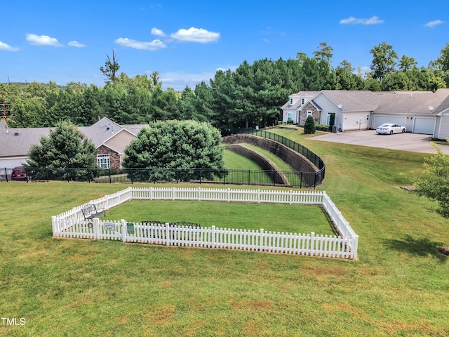 936 Blue Bird Ln, Wake Forest, NC 27587 - view of fenced backyard
