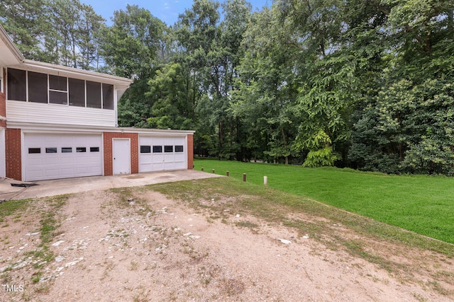 1319 Legend Rd, Raleigh, NC 27603 - garage with dirt driveway