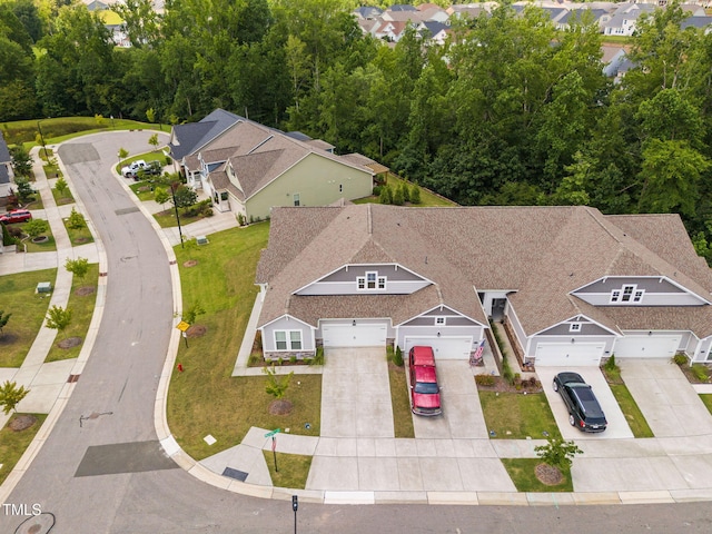 1066 Bingley Dr, Durham, NC 27703 - aerial view of residential area