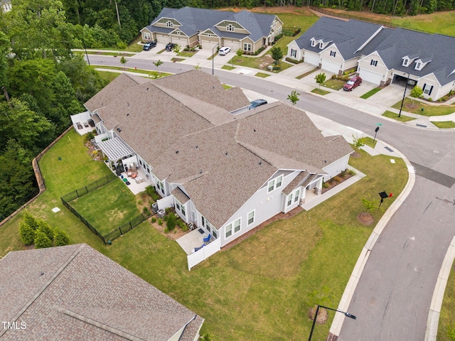 1066 Bingley Dr, Durham, NC 27703 - aerial view of residential area