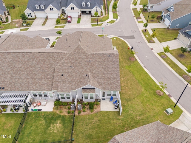 1066 Bingley Dr, Durham, NC 27703 - aerial perspective of suburban area