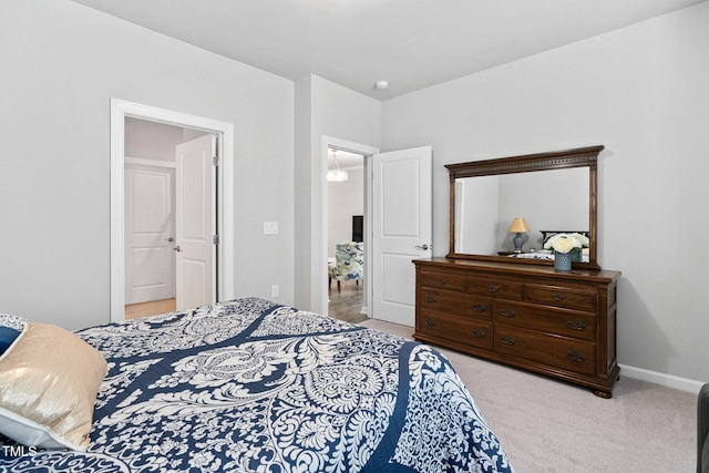 1066 Bingley Dr, Durham, NC 27703 - carpeted bedroom featuring baseboards