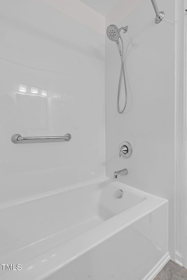 7 Nadeau Ct, Durham, NC 27704 - bathroom featuring shower / washtub combination