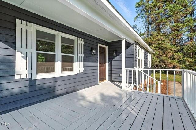 104 S Nikol Way, Clayton, NC 27520 - view of wooden terrace
