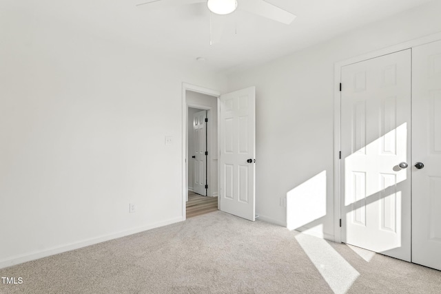 104 S Nikol Way, Clayton, NC 27520 - unfurnished bedroom with carpet and a ceiling fan