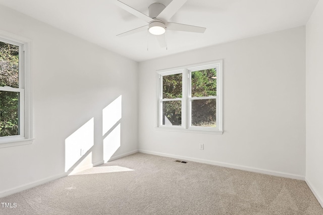 104 S Nikol Way, Clayton, NC 27520 - unfurnished room with carpet floors and ceiling fan