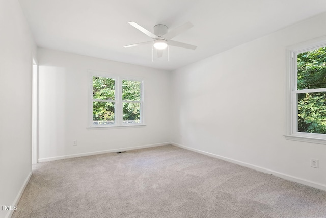 104 S Nikol Way, Clayton, NC 27520 - carpeted empty room featuring ceiling fan and baseboards