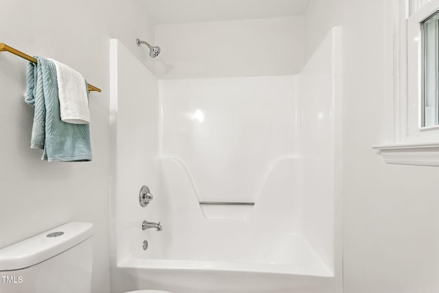 104 S Nikol Way, Clayton, NC 27520 - bathroom featuring toilet and shower / bath combination