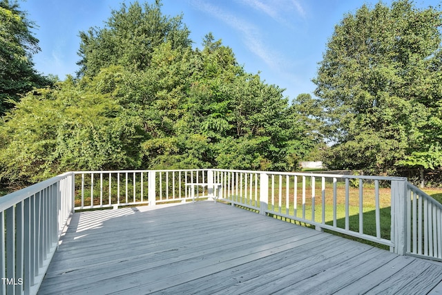 104 S Nikol Way, Clayton, NC 27520 - deck featuring a lawn