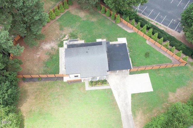 1523 Ivy Ln, Raleigh, NC 27609 - view from above of property