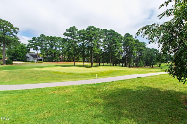 2944 Ballybunion Way, Raleigh, NC 27613 - surrounding community featuring a yard, golf course view, and view of scattered trees