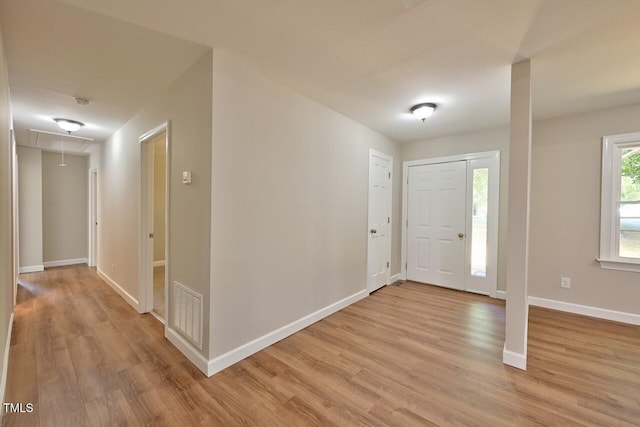 369 Historic Village Dr, Roxboro, NC 27574 - foyer featuring light wood-style flooring