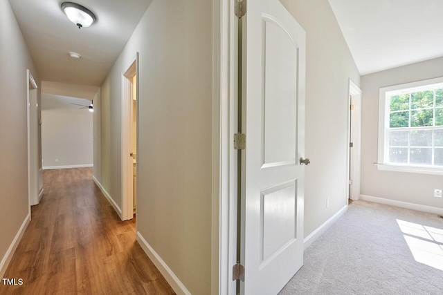 369 Historic Village Dr, Roxboro, NC 27574 - hall featuring light wood-style flooring
