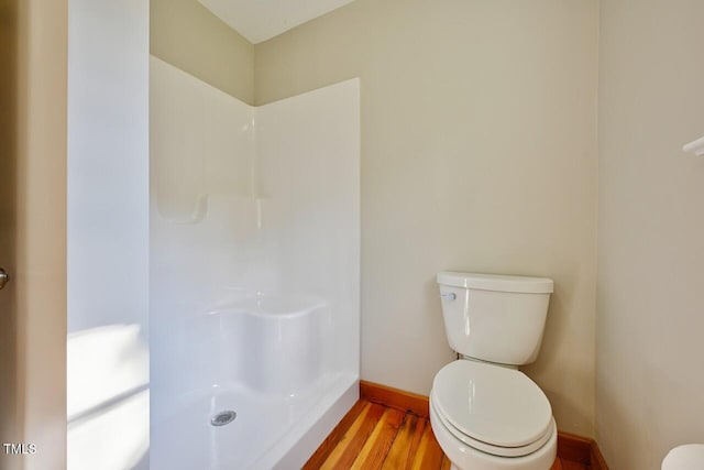 369 Historic Village Dr, Roxboro, NC 27574 - full bath with a shower and wood finished floors