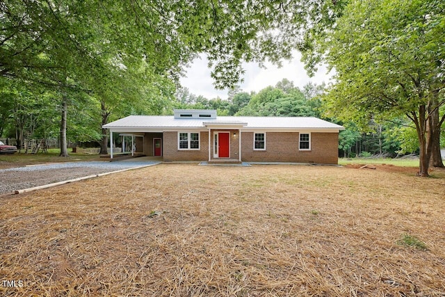 369 Historic Village Dr, Roxboro, NC 27574 - single story home featuring brick siding, driveway, and an attached carport