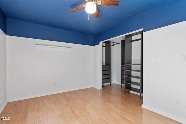 2733 Midway Park Ct, Raleigh, NC 27610 - unfurnished room featuring wood finished floors and a ceiling fan