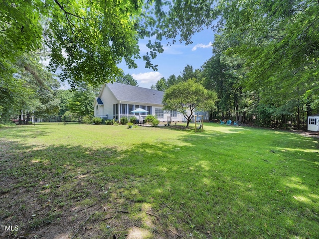 20 Little River Ct, Youngsville, NC 27596 - view of grassy yard