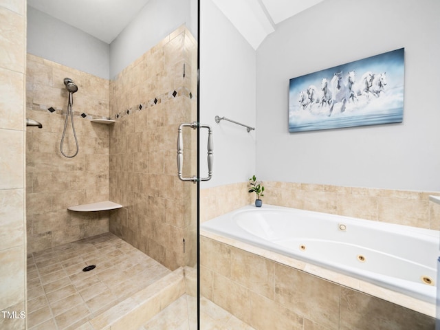 20 Little River Ct, Youngsville, NC 27596 - bathroom with a stall shower and a tub with jets