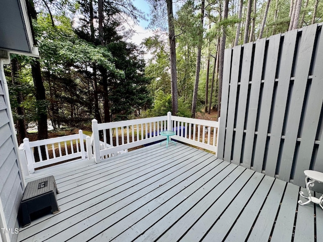 2535 Fairway Dr, Henderson, NC 27536 - view of wooden deck