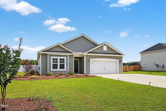 611 Laurel Lake Rd, Salemburg, NC 28385 - view of front of home featuring driveway and an attached garage